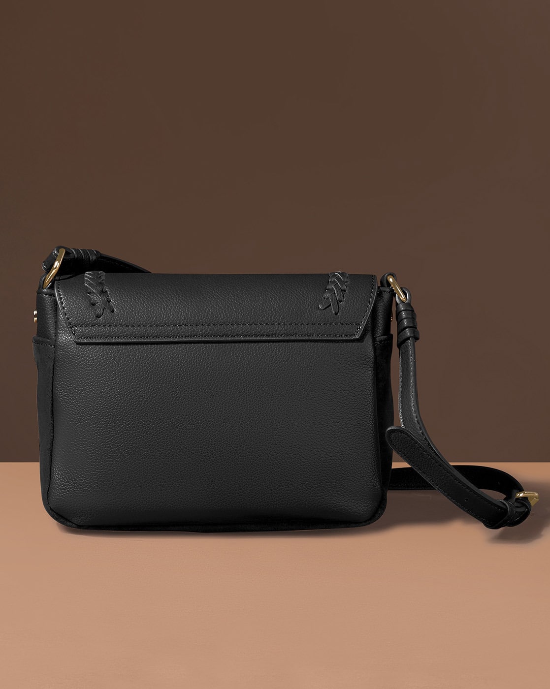 Buy Accessorize London Women Faux Leather Caffy Stit Online