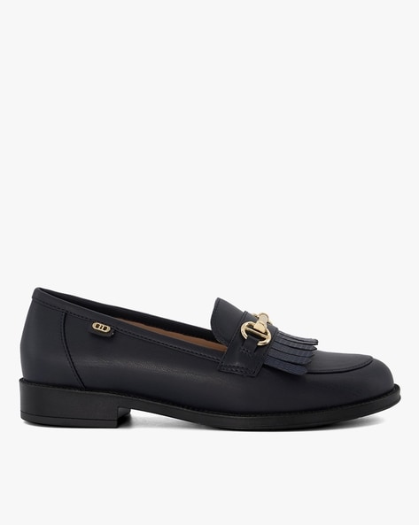 Dune London Women Round-Toe Tasseled Loafers