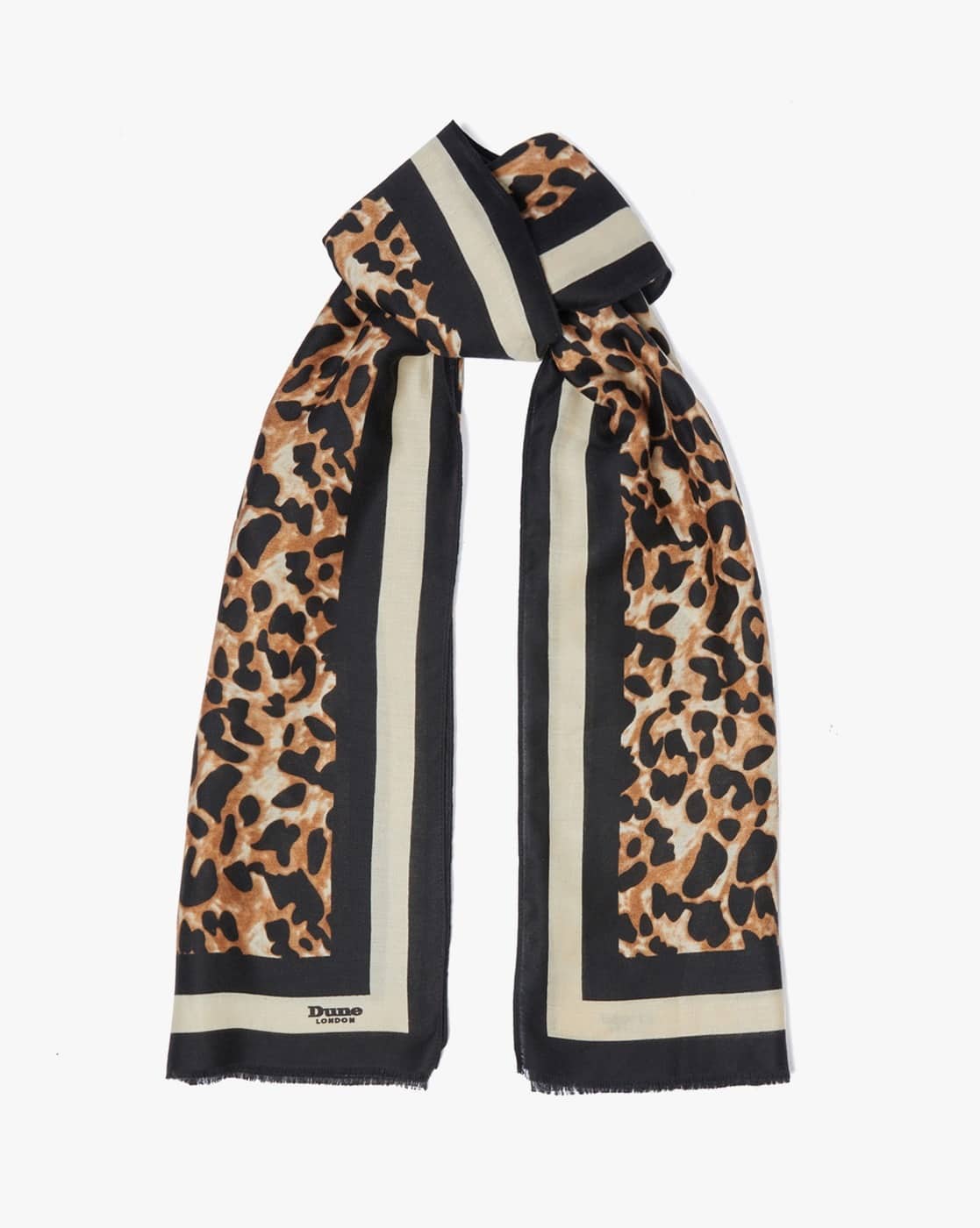 Buy Dune London Women Linto Animal Print Scarf Online | Ajio.com