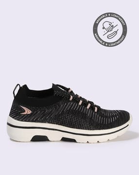 Women Round-Toe Lace-Up Walking Shoes-image-49