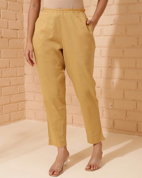 Women Pants with Elasticated Waist Price in India