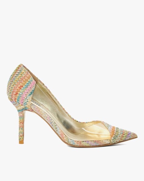 Dune London Women Braided Pointed-Toe Pumps