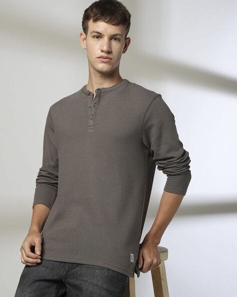 YASHIKI / Fumon Henley Knit yashiki – carol ONLINE STORE YASHIKI