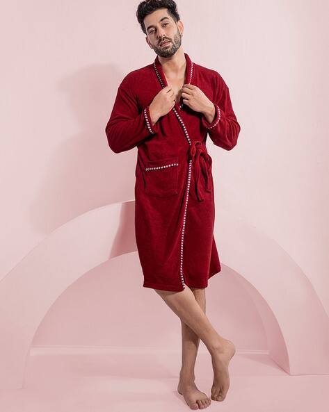 Lacylook Bath Robe with Insert Pocket