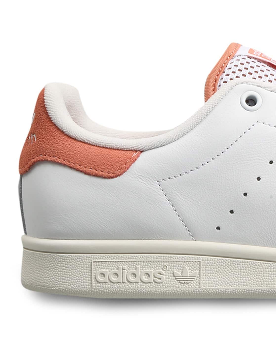 Buy Adidas Originals Men Stan Smith Lace-Up Sneakers White Color