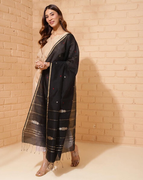 Women Woven Dupatta Price in India