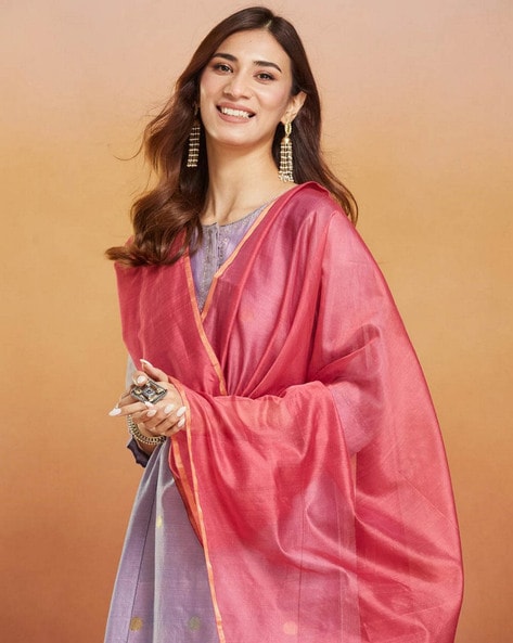 Women Dupatta with Tassels Price in India