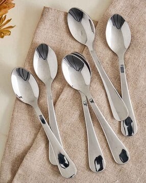 home centre Set of 6 Stainless Steel Spice Spoons-picture-51