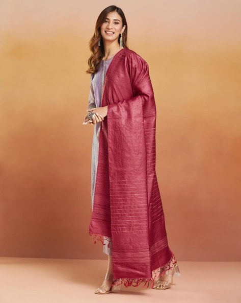 Women Striped Dupatta Price in India