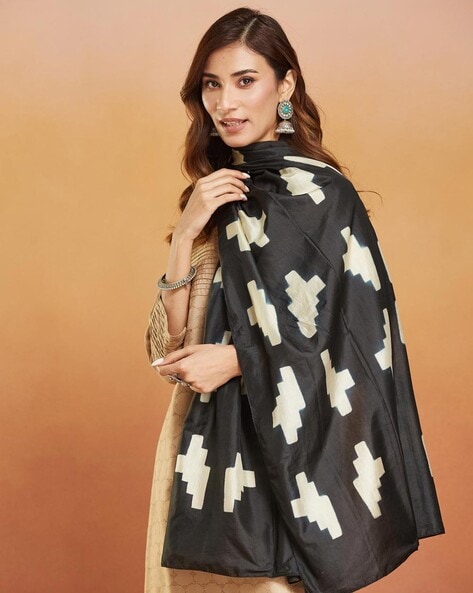 Women Block Print Stole Price in India