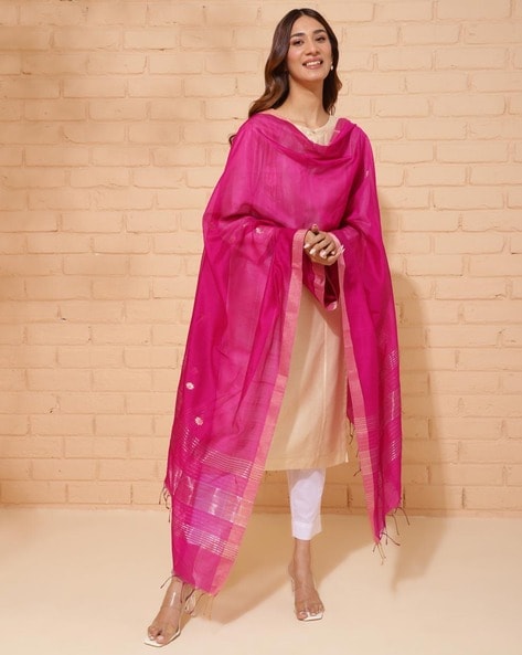 Women Striped Dupatta Price in India