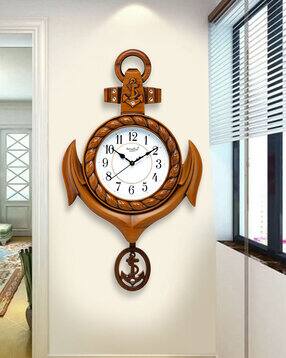 Analogue Wall Clock with Pendulum