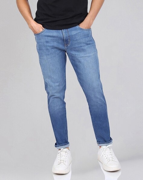 Men Stretchable Tapered Fit Jeans