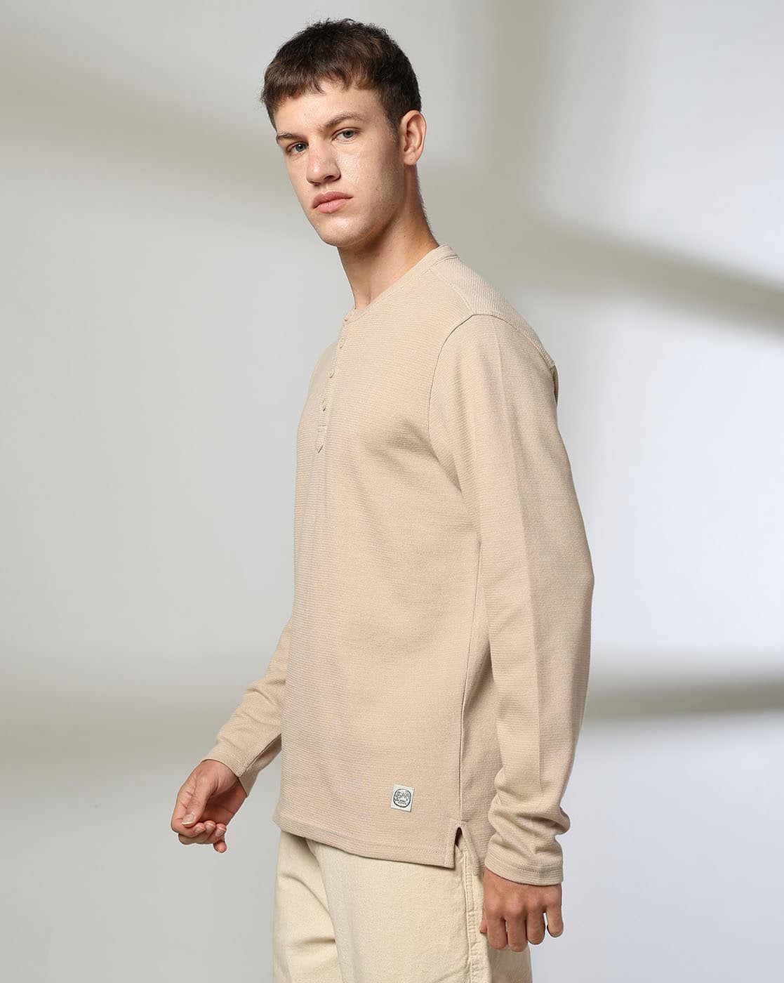 Buy Beige Tshirts for Men by DNMX Online | Ajio.com