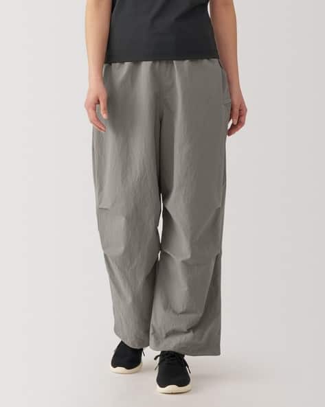 Buy Grey Trousers & Pants for Women by MUJI Online | Ajio.com
