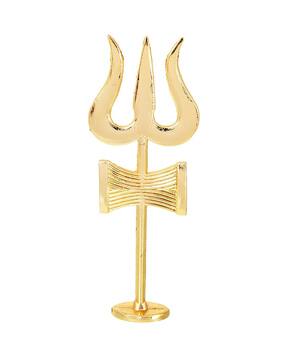 navyaksh Brass Trishul-picture-48