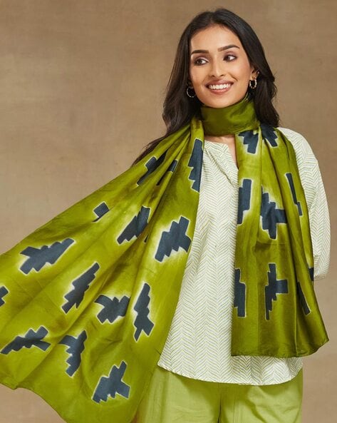 Women Block Print Stole Price in India