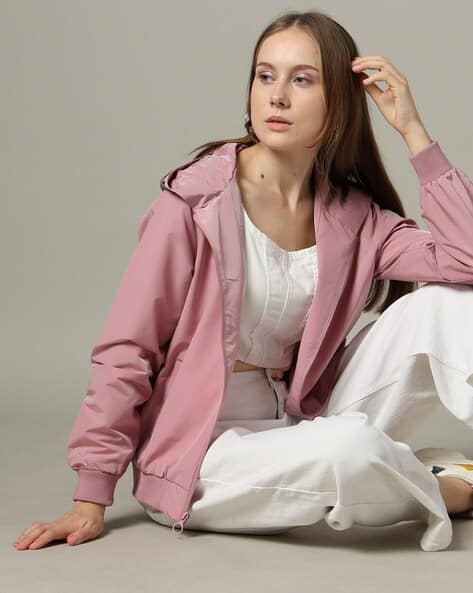 Fort Collins Women Regular Fit Lightweight Hooded Jacket