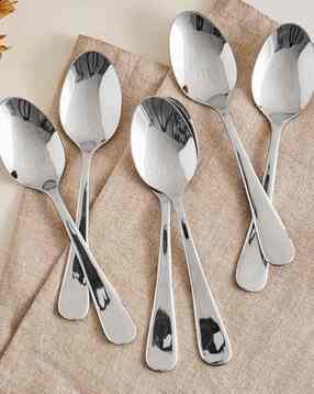 home centre Set of 6 Stainless Steel Tea Spoons-picture-48