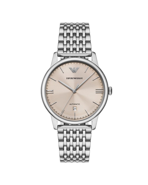 Emporio armani store Silver watches for men