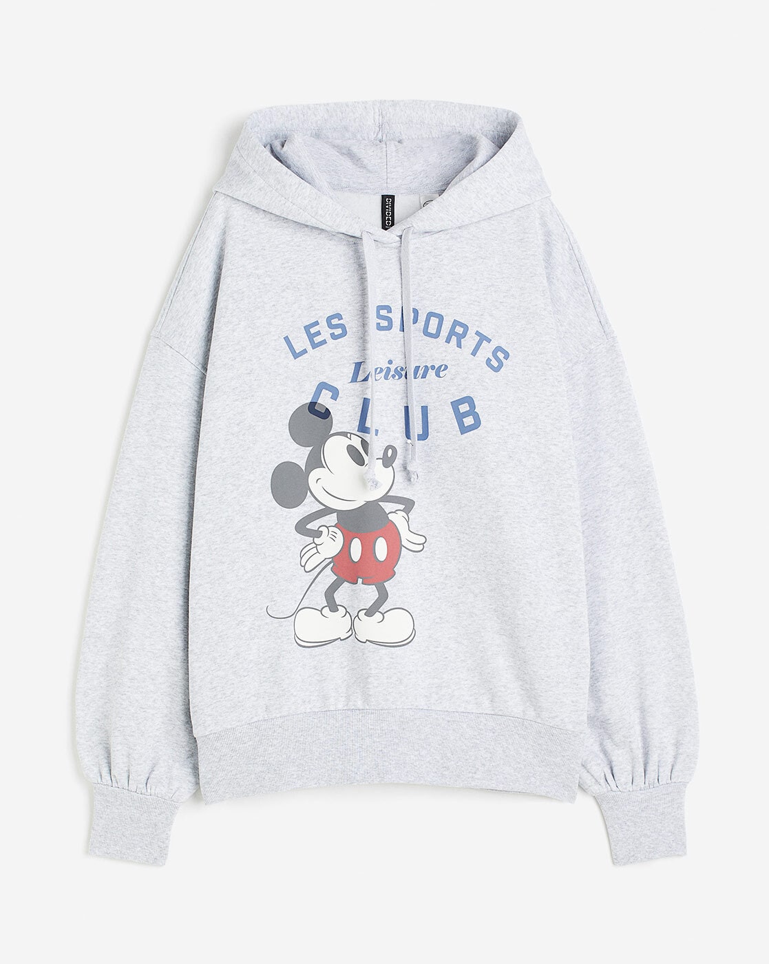 Buy Light grey marl Mickey Mouse Sweatshirt Hoodies for Women by H M Online Ajio