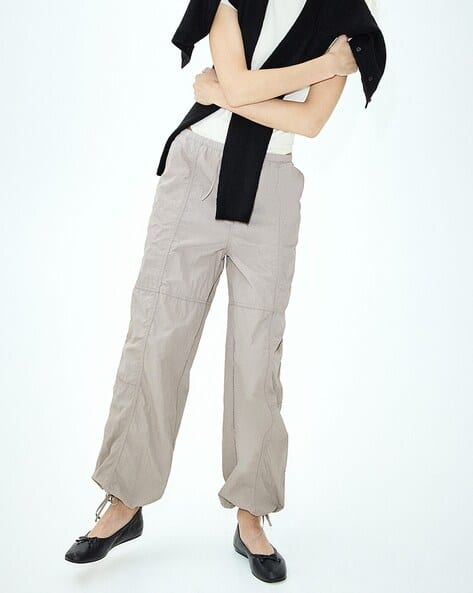 Buy Beige Trousers Pants for Women by H&M Online