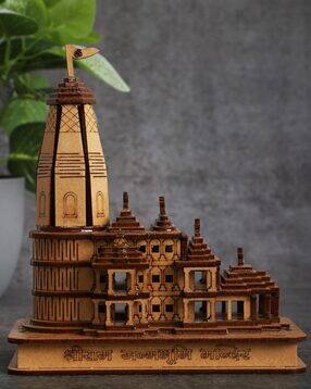 Ram Ayodhya 3D Wooden Temple Showpiece-image-37