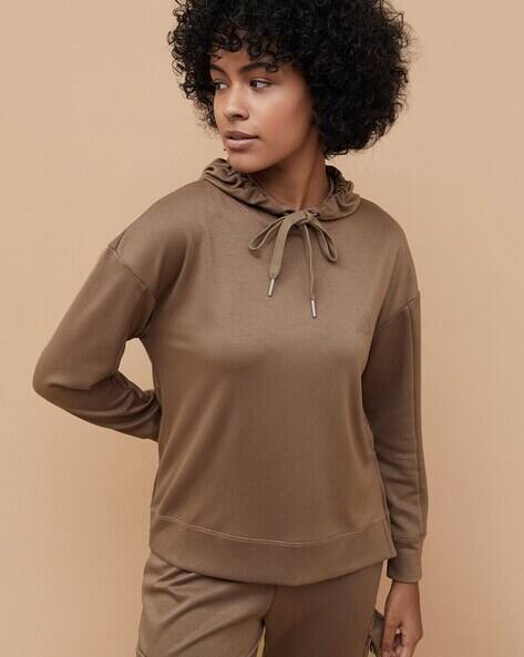 Buy Brown Sweatshirt & Hoodies for Women by KAPPA Online | Ajio.com