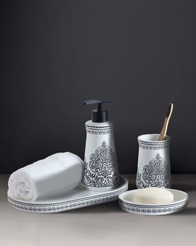 obsessions Printed Bathroom Accessories Set-picture-19