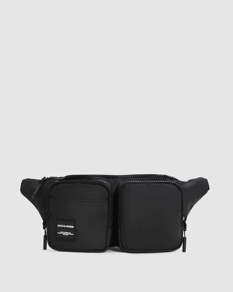 Men Logo Embossed Waist Bag