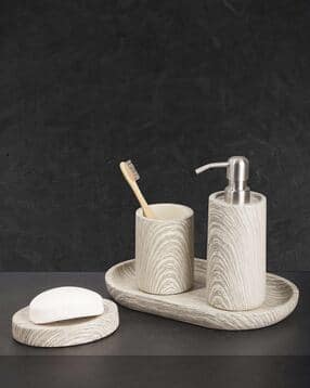 obsessions Printed Bathroom Accessories Set-picture-27