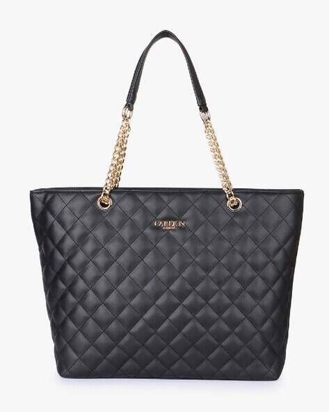 Women Quilted Handbag with Chain Straps
