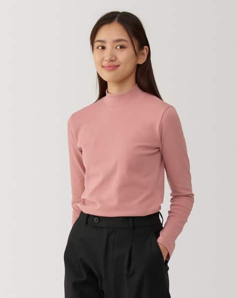 Buy Pink Tshirts for Women by MUJI Online