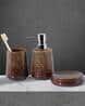 Buy Brown Bathroom Accessories for Home & Kitchen by Obsessions Online ...
