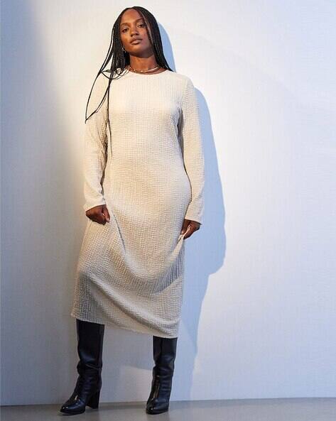 Buy Beige Dresses for Women by H&M Online | Ajio.com