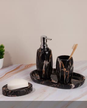 obsessions Printed Bathroom Accessories Set-picture-26