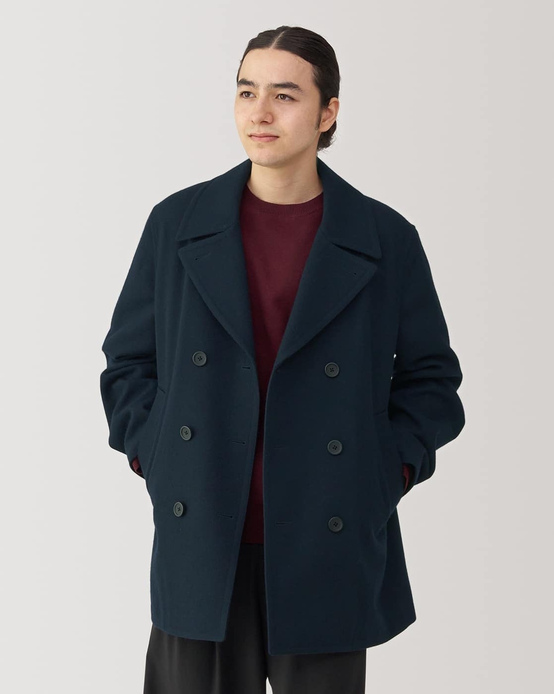 Buy Navy Blue Jackets & Coats for Men by MUJI Online | Ajio.com
