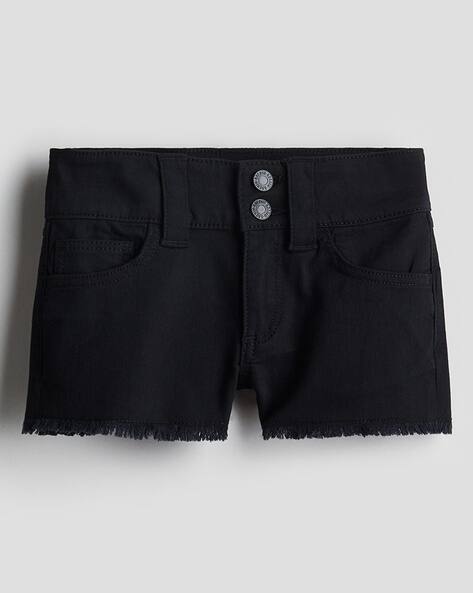 Girls Twill Skinny Fit Shorts