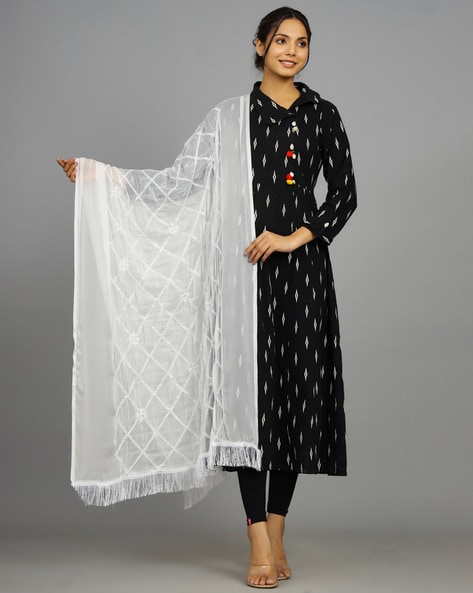 Women Embroidered Dupatta Price in India