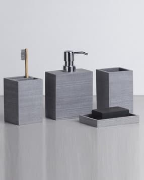 obsessions Printed Bathroom Accessories Set-picture-35