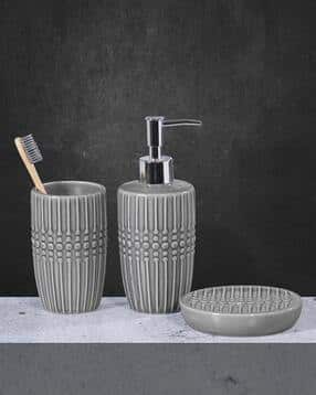 Ceramic Bathroom Accessories Set