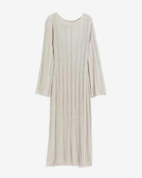 knitted dress midi Barbro Dropped Shoulder Midi Knitted Dress main image 0