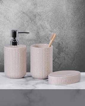 obsessions Ceramic Bathroom Accessories Set-picture-36
