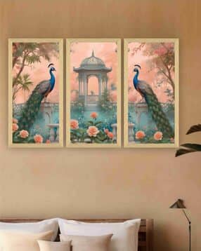 saf Set of 3 Modern Art Wall Paintings-picture-10
