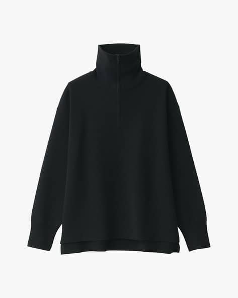 Washable Milano Rib Half-Zip Sweater