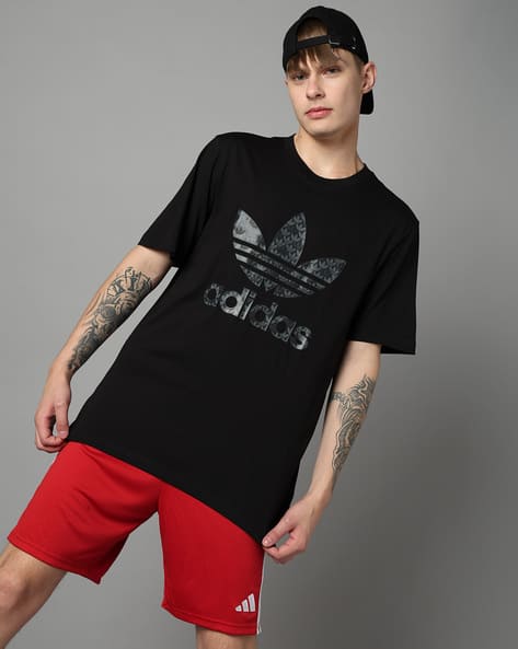 Buy Black Tshirts for Men by Adidas Originals Online | Ajio.com