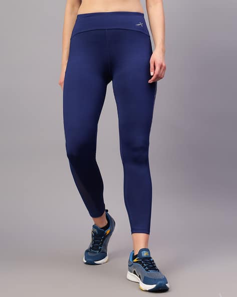 Buy Navy blue Leggings for Women by VECTOR X Online