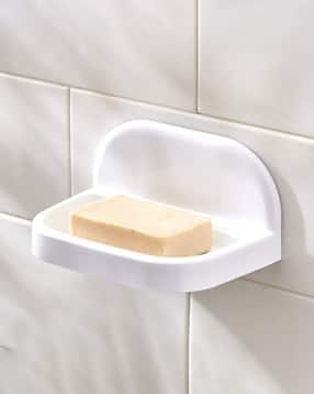 home centre Orion Medallion Polypropylene Adhesive Soap Dish-picture-22