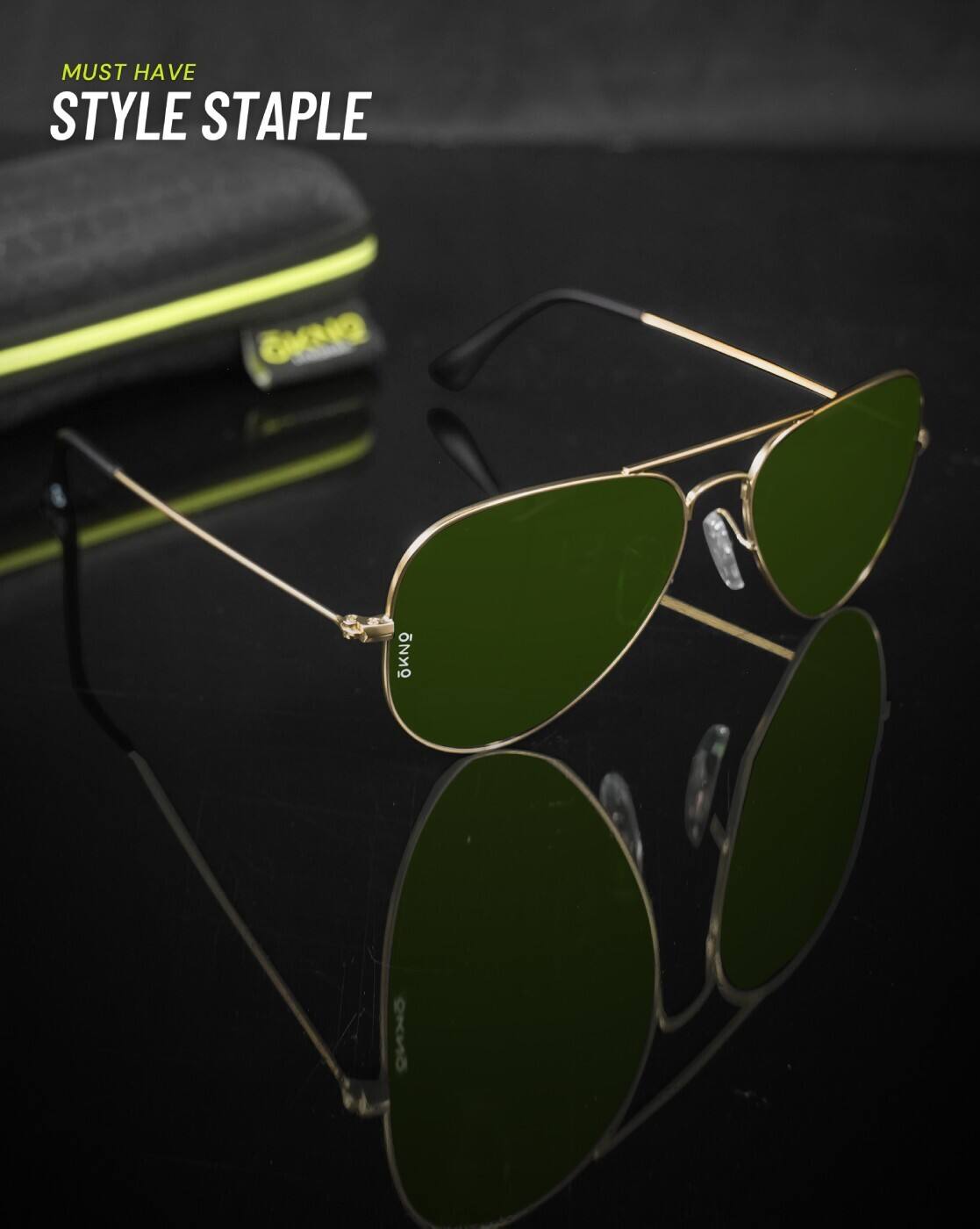 Buy Green Sunglasses for Men by Eyewearlabs Online