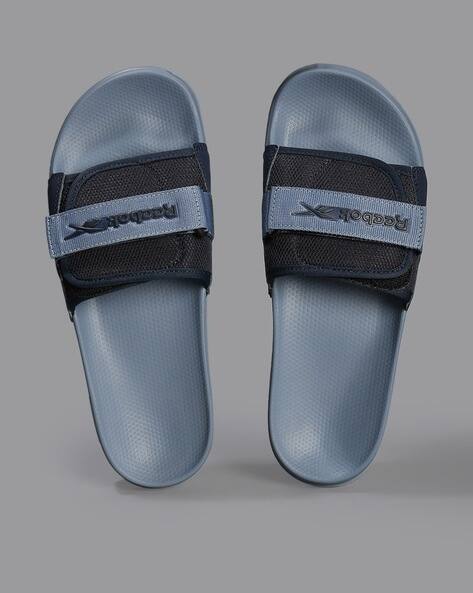 Men Adapt Open-Toe Slides